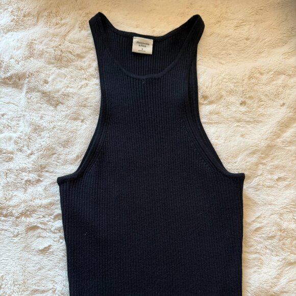 Abercrombie Sweater Dress - Size S - Black A&F Mini Sweater Dress - Picture 3 of 6